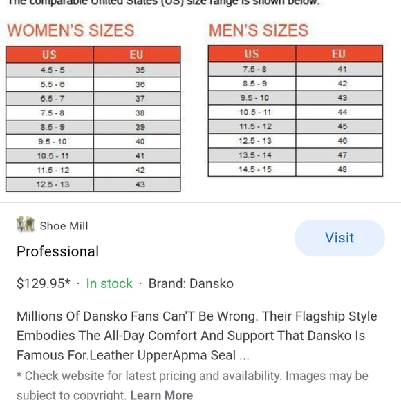 Dansko Ann Black Leather Slip On, Sz 38 - Picture 7 of 7